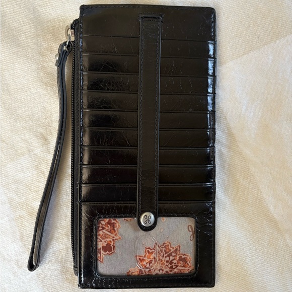 Hobo leather credit card wallet EUC - Picture 1 of 4